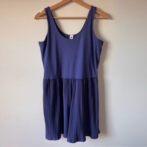 90 Degree By Reflex Jersey Athletic Tennis Dress with Flowy Skirt Size L